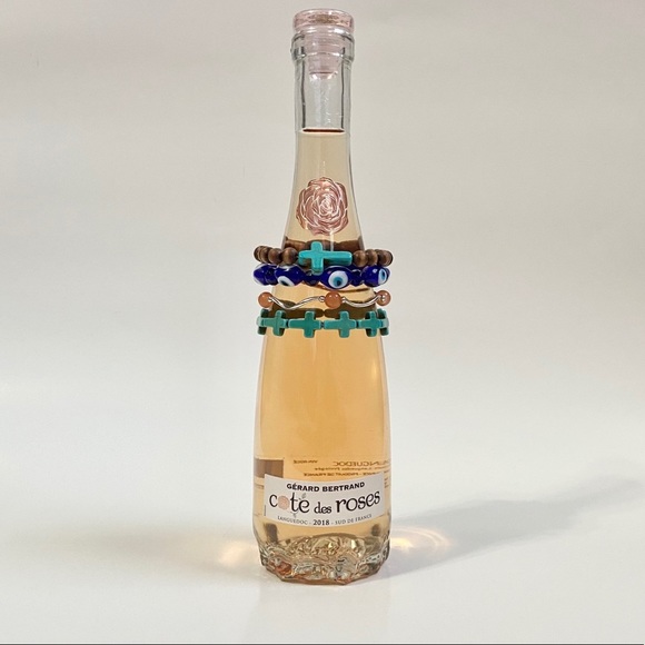 📿 Bracelets Cross Evil Eye - Picture 1 of 3